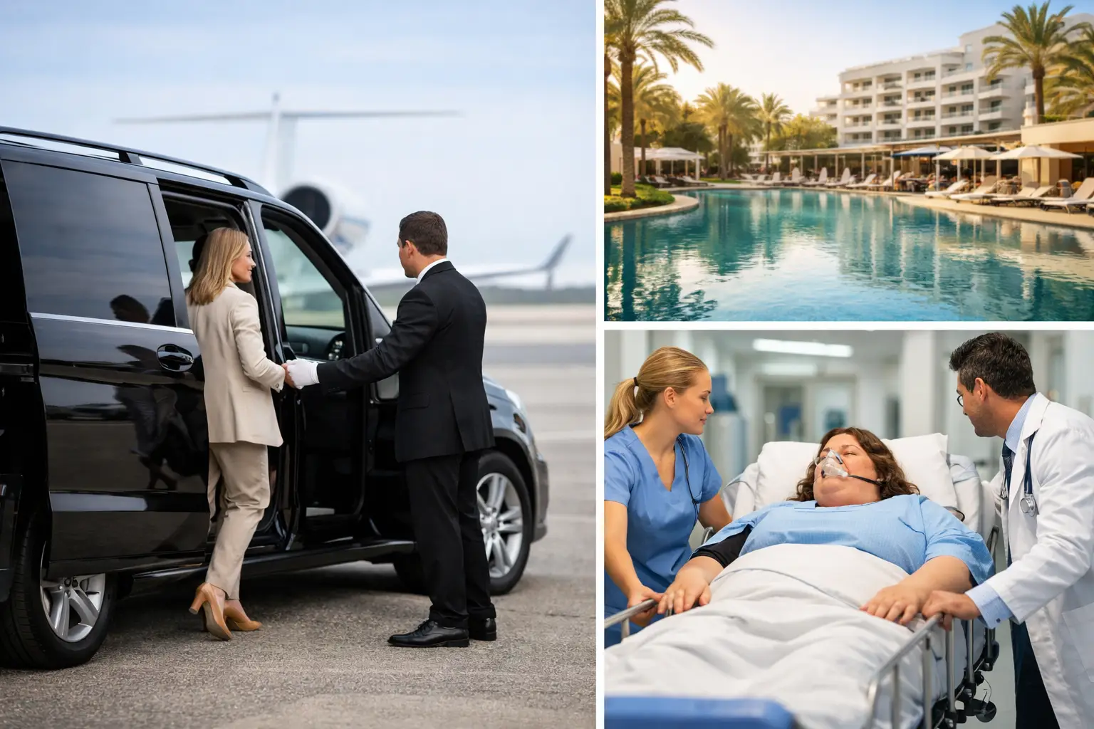 VIP Transfers Hotel Hospital Bariatric Package