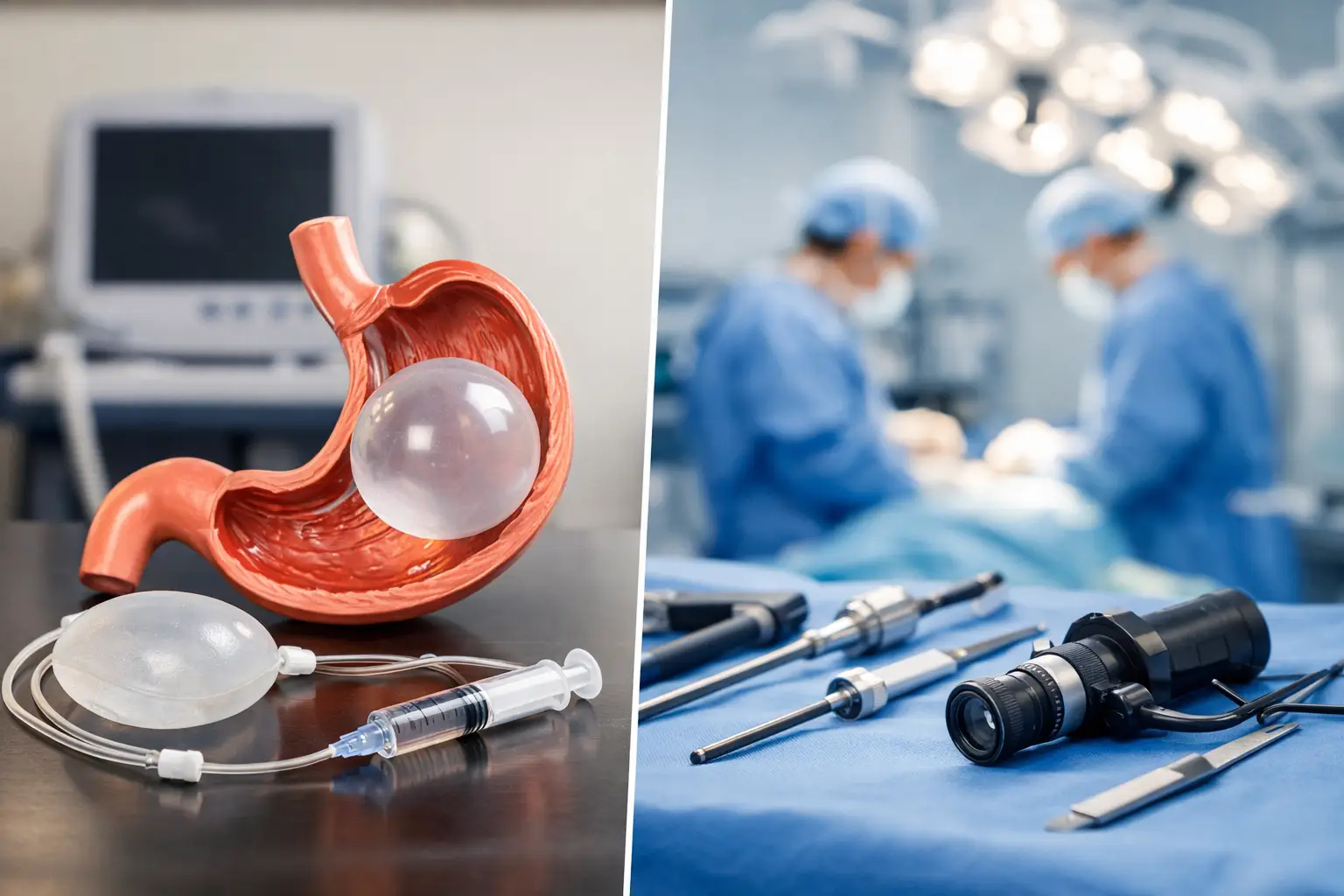 Gastric Balloon Versus Surgery: Which Fits?